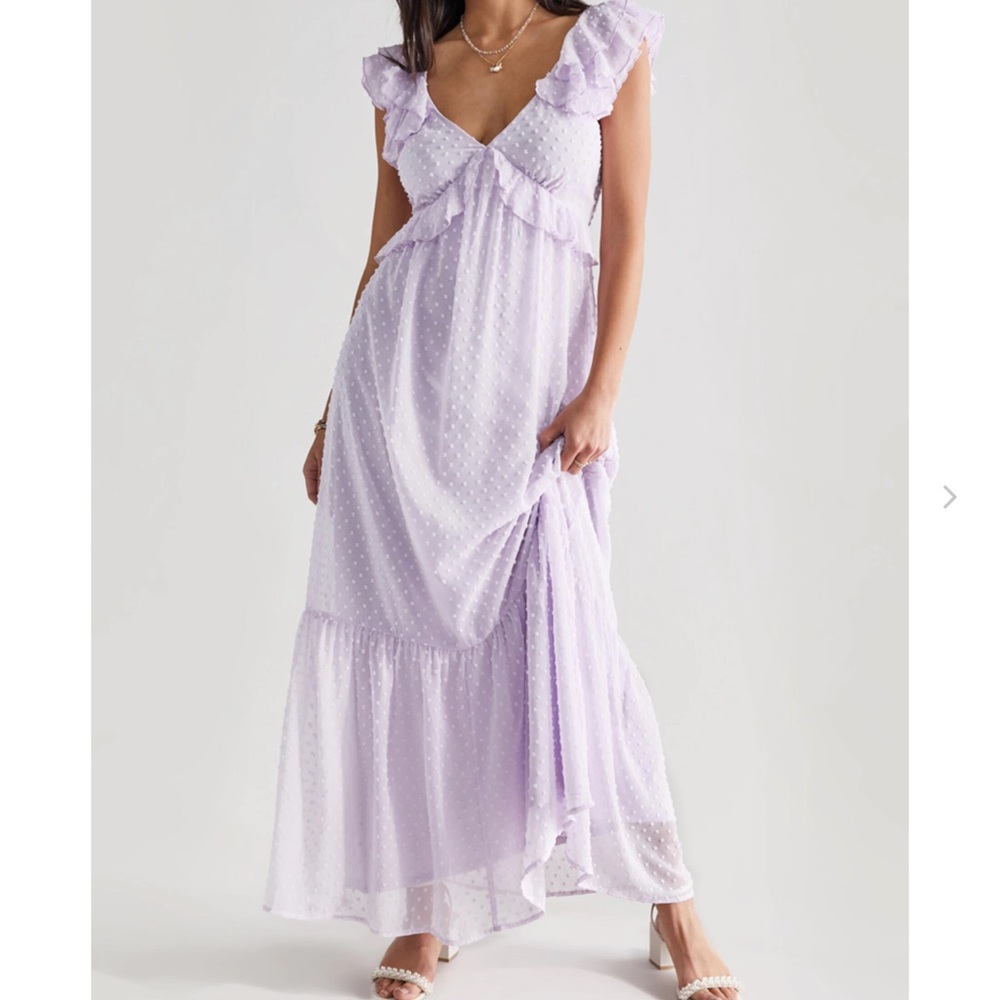 Alice Swiss Dot Maxi Dress